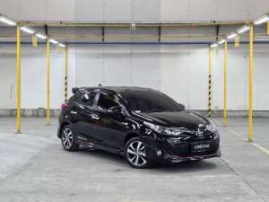 Jual bekas Toyota Yaris TRD CVT 3 AB 2020 Hitam,lokasi di DKI Jakarta
