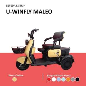Jual bekas Uwinfly Maleo Sepeda Listrik Roda 3,lokasi di Bekasi