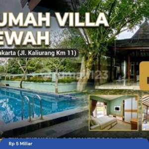 VillaPendopo di Atas Lahan 1.400 M - Jogja Utarafull FurnishedSiap OperasiAset Langka Dekat Kampus Uii , tersedia melalui melalui situs Rumah123