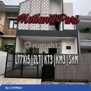 Wilson Rumah 2 Lantai Uk 7x15 Di Metland Puri , tersedia melalui melalui situs Rumah123