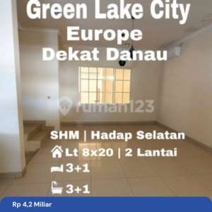 Wilson Rumah Cluster Europe Dekat Danau Uk 8x20 Green Lake City , tersedia melalui melalui situs Rumah123