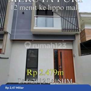 Wilson Rumah Hadap Timur Uk 5x25 Di Meruya Puri , tersedia melalui melalui situs Rumah123