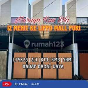Wilson Rumah Terawat Siap Huni Row Jalan Besar Di Meruya Kav Dki , tersedia melalui melalui situs Rumah123