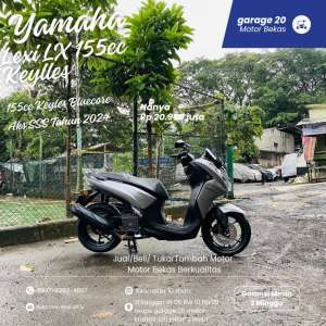 Jual bekas Yamaha Lexi LX 255cc Keylles VVAFi Bluecore Tahun 2024,lokasi di Jakarta