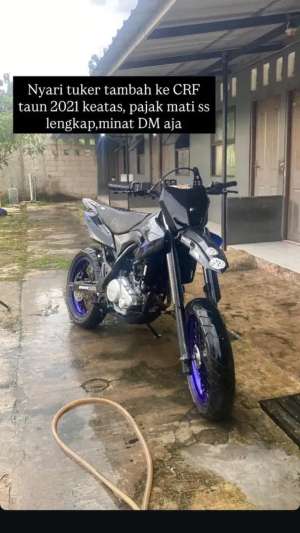 Jual bekas yamaha wr155 2022,lokasi di Pamulang