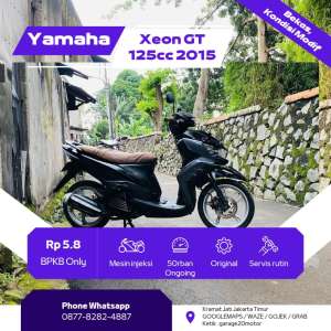 Jual bekas Yamaha Xeon Gt 125cc YmjetFi Stnk HilangTahun 2015,lokasi di Jakarta Timur