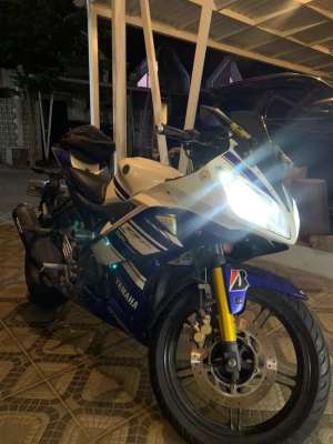 Jual bekas Yamaha YZF R15 2014 Antik Terawat Super Low KM,lokasi di Kramatwatu