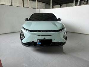 Jual bekas Antik Km 6rban Chery Omoda E5 EV ATMatic2024 Hijau Hitam Good Condition siap pakai,lokasi di Jawa Barat