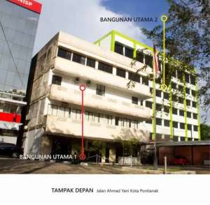 Bangunan 47 Lantai lokasi di Jl. Jenderal Ahmad Yani No.2, tersedia melalui melalui situs Olx