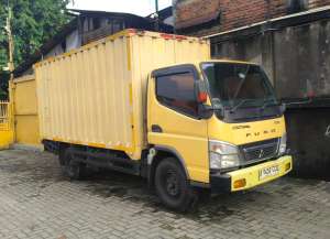 Jual bekas CDE Long Mitsubishi Coltdiesel canter FE 71 L engkel box besi 2019 bok,lokasi di Jakarta DKI