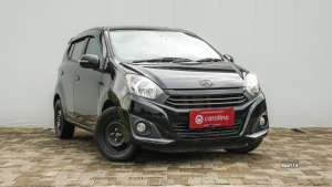 Jual bekas DAIHATSU AYLA X 1.0 MT 2022 HITAM,lokasi di Jawa Barat