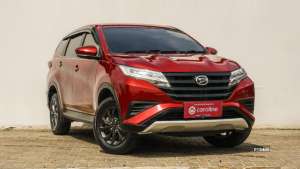 Jual bekas DAIHATSU TERIOS X 1.5 DLX AT 2021 MERAH,lokasi di Jawa Barat