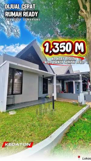 DI JUAL RUMAH KEDATON BSB SEMARANG POSISINYA HOOK lokasi di KEDATON BSB SEMARANG BANYAK PILIHAN 0822.5757.2900, tersedia melalui melalui situs Olx
