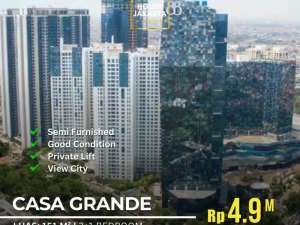 DIJUAL APARTEMEN CASA GRANDE RESIDENCE , tersedia melalui melalui situs Olx