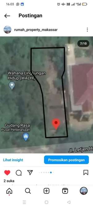 DIJUALATAU DISEWAKAN Rmh Hertasning Lama 200 Mtr dr Pettarani 1.225M , tersedia melalui melalui situs Olx