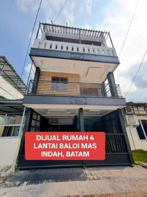 DIJUAL RUMAH 4 LANTAIBALOI MAS INDAH, BATAM lokasi di BALOI MAS INDAH, tersedia melalui melalui situs Olx