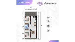 DIJUAL RUMAH DI KOMPLEK JACARANDA JALAN GURU SINUMBA MEDAN , tersedia melalui melalui situs Olx