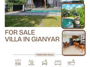 FOR SALE VILLA WITH LARGE GARDEN AND SWIMMING POOL WITH SEA VIEW AT GIANYAR BALI , tersedia melalui melalui situs Olx