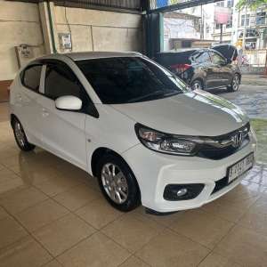 Jual bekas Honda All New Brio E CVT 2022 Putih,lokasi di Jawa Barat