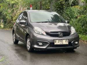 Jual bekas Honda Brio E CVT 2018 Abu-abu,lokasi di Jakarta DKI