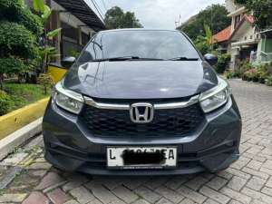 Jual bekas Honda Brio Satya E CVT 2024 Abu-abu,lokasi di Jawa Timur