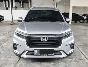Jual bekas Honda BRV Prestige HS Sensing AT Matic 2022 Silver Mulus Siap Pakai Good Condition,lokasi di Jakarta DKI
