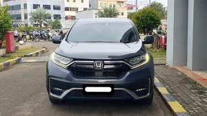 Jual bekas Honda CR-V 1.5L Turbo Prestige 2022 abu sunroof pajak panjang,lokasi di DKI Jakarta