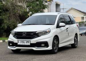 Jual bekas Honda Mobilio RS CVT 2018 Putih,lokasi di Jakarta DKI