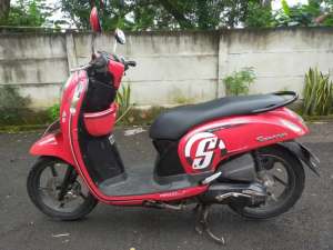 Jual bekas honda scoopy 2014,lokasi di Cipayung