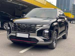 Jual bekas HYUNDAI CRETA PRIME AT HITAM 2022,lokasi di Jawa Barat
