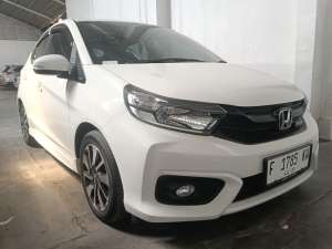 Jual bekas JUAL Honda Brio RS CVT 2021 Putih Garansi 1 Tahun Mesin, Transmisi, AC,lokasi di Jawa Barat