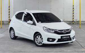Jual bekas JUAL Honda Brio Satya E CVT 2020 Putih kilometer 35rb,lokasi di Jakarta DKI