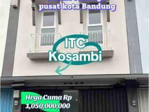 jual ruko 3 lantai lokasi strategis di Kosambi kota Bandung Cocok untuk berbagai usaha , tersedia melalui melalui situs Olx