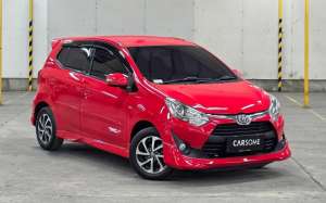 Jual bekas JUAL Toyota Agya 1.2 G TRD Sportivo AT 2020 Merah Garansi 1 Tahun Mesin, Transmisi, AC,lokasi di Jawa Barat