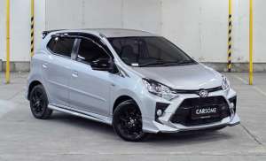 Jual bekas JUAL Toyota Agya 1.2 GR Sport AT 2022 Silver Garansi 1 Tahun Mesin, Transmisi, AC,lokasi di Jakarta DKI