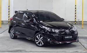 Jual bekas JUAL Toyota Yaris S TRD Sportivo AT 2018 Hitam garansi 1thn mesin, transmisiac,lokasi di Jakarta DKI