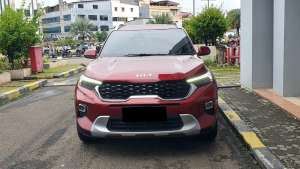 Jual bekas Kia Sonet Premiere 2022 sunroof km 31 ribuan,lokasi di Jakarta DKI