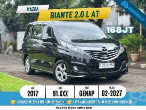 Jual bekas Mazda Biante 2.0 SKYACTIV AT,lokasi di Jakarta DKI