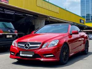 Jual bekas Mercedes-Benz E-250 2013 Merah,lokasi di Jawa Barat