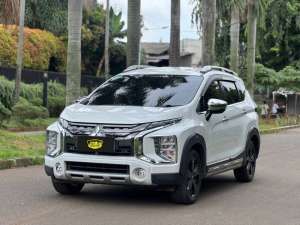 Jual bekas Mitsubishi Xpander Cross Premium Package AT 2021 Putih,lokasi di Jakarta DKI