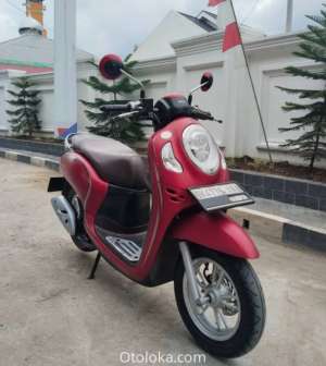 Jual bekas Motor Bekas Honda Scoopy keyless tahun 2022 Surat LENGKAP,lokasi di Medan