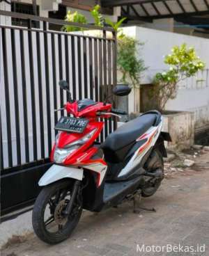 Jual bekas Motor honda beat tahun 2017 mulus siap pakai,lokasi di Jakarta Pusat