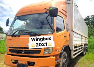 Jual bekas MULUSbanBARU MURAH Mitsubishi Fuso Tronton FN61FL Wing box 2021,lokasi di Jakarta DKI