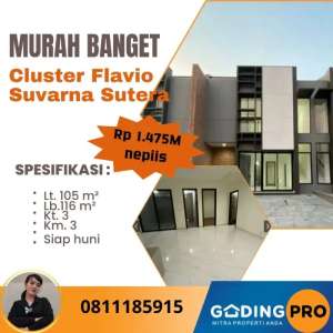 Murah Banget Flavio Lt. 105 Suvarna Sutera Lavon Cikupa Tangerang , tersedia melalui melalui situs Olx