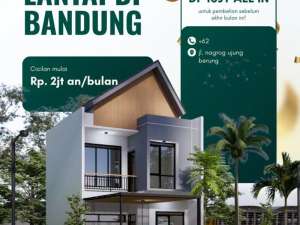 Nara House ujungberung rumah 2lt di kota bandung dkt Cijambe uber , tersedia melalui melalui situs Olx