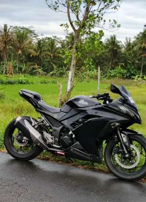 Jual bekas ninja 250 fi 2012 ab sleman,lokasi di Jetis