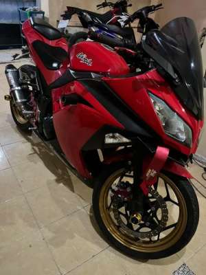 Jual bekas ninja 250fi 2014,lokasi di Sidoarjo