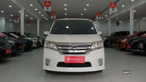 Jual bekas NISSAN SERENA HWS 2.0 AT 2013 PUTIH,lokasi di Jawa Barat