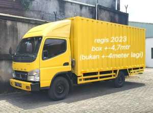 Jual bekas Reg2023banBARU MURAH Mitsubishi Colt Diesel Canter FE71L 2022 box besi,lokasi di Jakarta DKI
