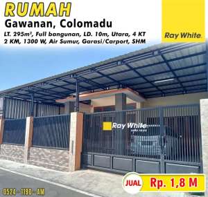 Rumah Bagus Siap Huni Lokasi Gawanan Colomadu Dekat Bandara , tersedia melalui melalui situs Olx